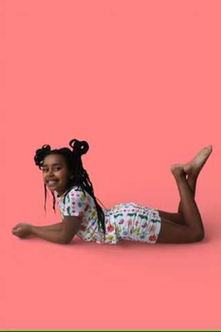 LOVEBUG BLOOMS DREAM SHORT SET