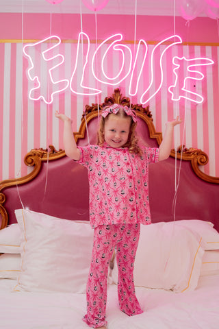 ELOISE ROYAL RIBBONS DREAM GIRL'S FLARE SET