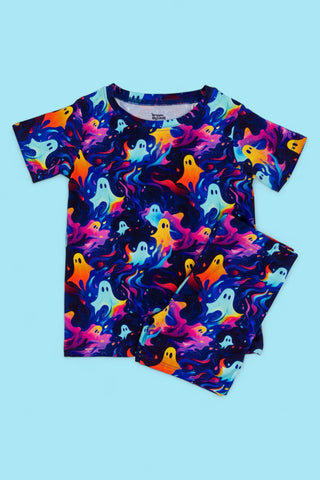 GLOWIN' GHOSTIES DREAM SHORT SET