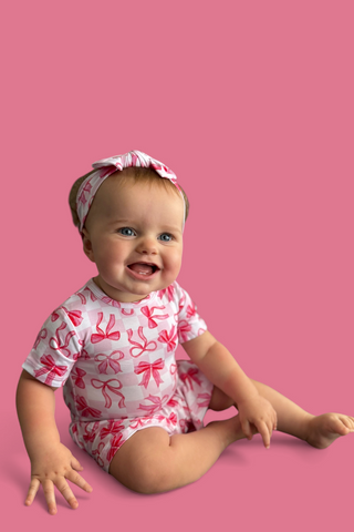 BOW CHECKERED CHARM DREAM BODYSUIT DRESS