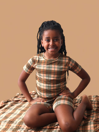 HARVEST TARTAN DREAM SHORT SET