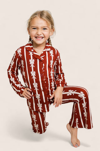 MISTLE-BOWS DREAM GIRL'S FLARE SET