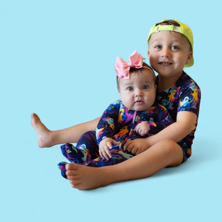GLOWIN' GHOSTIES DREAM ROMPER
