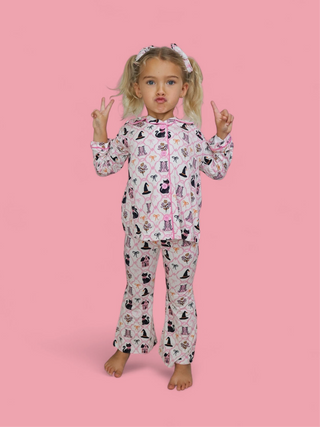 BROOMSTICKS AND BLOSSOMS DREAM GIRL'S FLARE SET