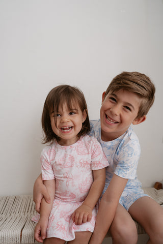 BLUEBELL EASTER TOILE DREAM SHORT SET
