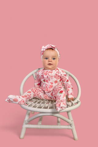 BERRY SWEET BIRTHDAY DREAM RUFFLE ROMPER