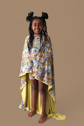 DIG & BUILD DREAM BLANKET (ALL OVER NO YELLOW INSIDE)