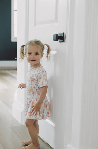 KINSLEY'S BLOOM & BOOTS DREAM BODYSUIT DRESS