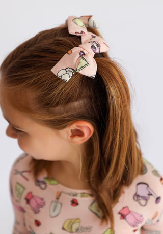 IN THE GARDEN DREAM BOW HAIR CLIPS