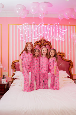 ELOISE ROYAL RIBBONS DREAM GIRL'S FLARE SET