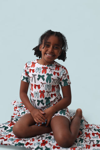 BE MERRY BOWS DREAM SHORT SET