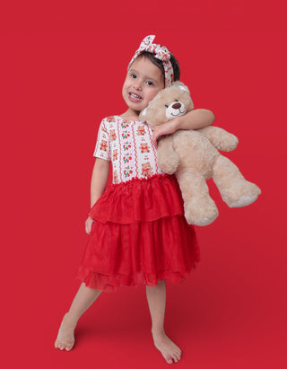 BERRY BEAR BLISS DREAM TUTU DRESS