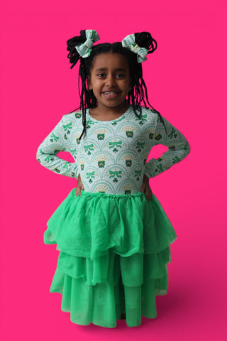 CLOVER & COINS DREAM TUTU DRESS