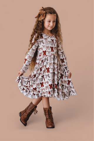 FALL FANCY DREAM RUFFLE DRESS