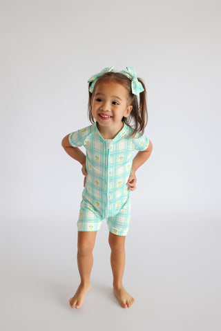 CITRUS GINGHAM DREAM SHORTIE