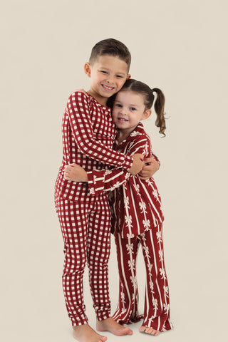 PEPPERMINT PLAID DREAM SET