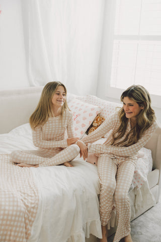 CHARLIE'S CHECKS DREAM GIRL'S FLARE SET