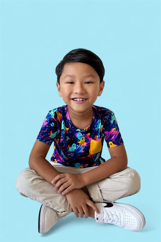 GLOWIN' GHOSTIES DREAM POCKET TEE