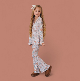 AUTUMN BLOSSOM DREAM GIRL'S FLARE SET