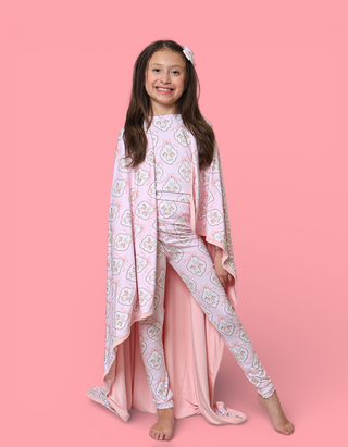 BUNNY BOW BLOSSOMS DREAM BLANKET