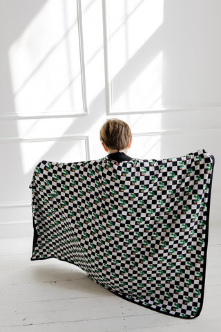 CATERPILLAR CHECK DREAM BLANKET
