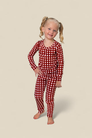 PEPPERMINT PLAID DREAM SET