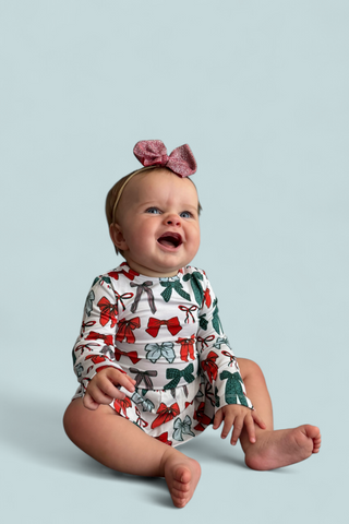 BE MERRY BOWS DREAM BODYSUIT DRESS