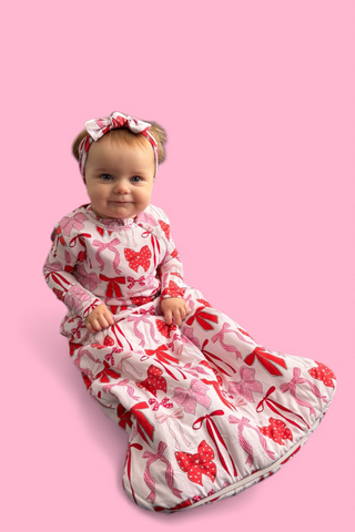 PRE-ORDER BE MINE BOWS DREAM SLEEP SACK