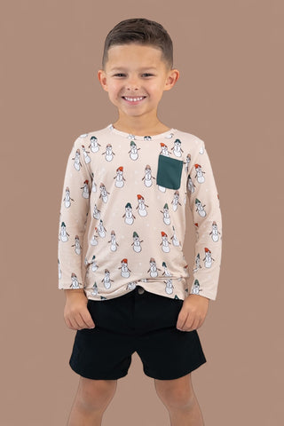 FROSTED FRIENDS DREAM POCKET TEE