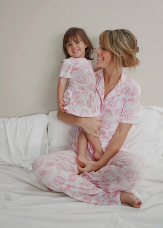 BLUSH BUNNY TOILE WOMEN'S DREAM FLARE SET
