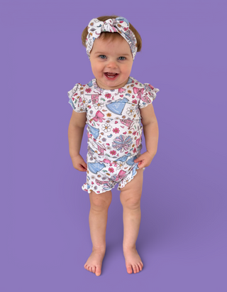 POM POWER DREAM RUFFLE SHORT SET