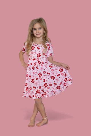 SEALED WITH LOVE DREAM RUFFLE DRESS