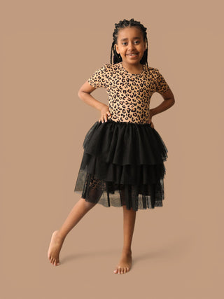 LEOPARD DREAM TUTU DRESS
