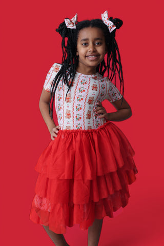 BERRY BEAR BLISS DREAM TUTU DRESS