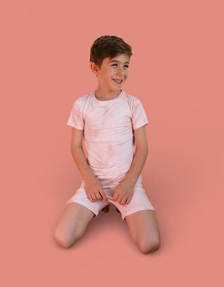 ORANGE CREAMSICLE DREAM SHORT SET