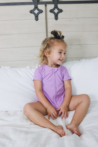 PURPLE RIB DREAM SHORTIE
