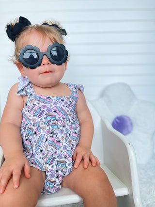 OFF TO PARADISE BUBBLE ROMPER