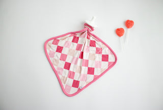 DREAMY PINK CHECKERS DREAM LOVEY