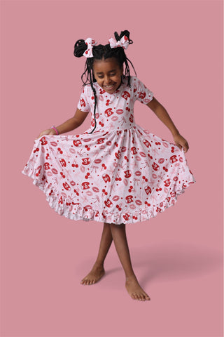 SEALED WITH LOVE DREAM RUFFLE DRESS