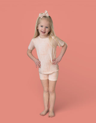 ORANGE CREAMSICLE DREAM SHORT SET