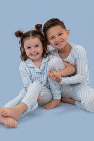 SEASIDE STRIPE DREAM GIRL'S FLARE SET