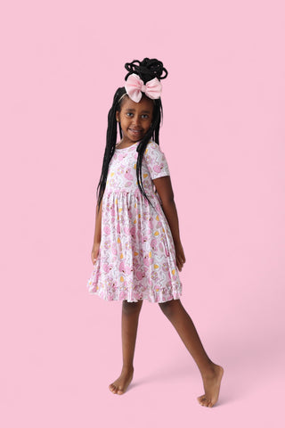 EXCLUSIVE GIRLS JUST WANNA HAVE SUN DREAM RUFFLE DRESS