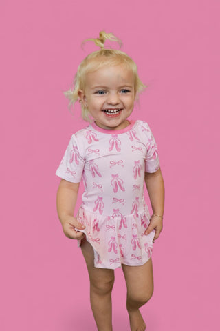 BALLET BOW BLISS DREAM BODYSUIT DRESS