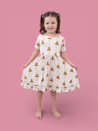 BEAR-Y BLOSSOMS DREAM RUFFLE DRESS
