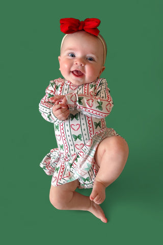 WRAPPED IN JOY DREAM BODYSUIT DRESS