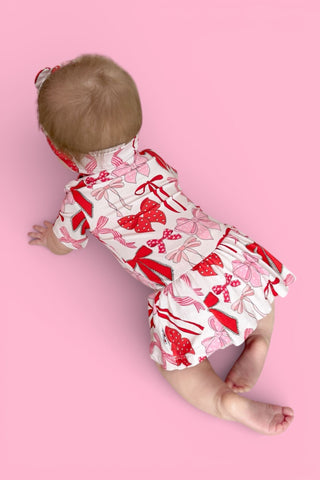 BE MINE BOWS DREAM BODYSUIT DRESS