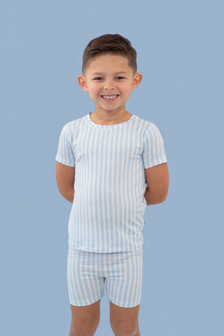 SEASIDE STRIPE DREAM SHORT SET