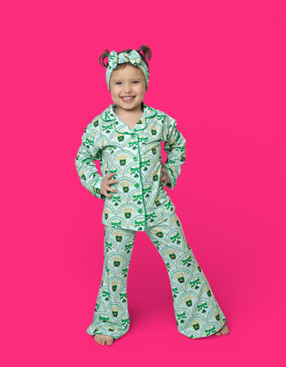 CLOVER & COINS DREAM GIRL'S FLARE SET