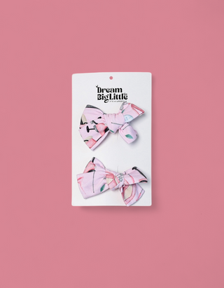 PRETTY AND PAR DREAM BOW HAIR CLIPS