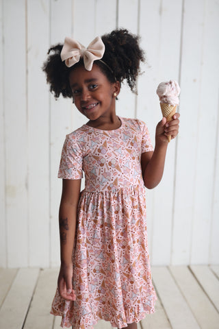 SCOOP THERE IT IS DREAM RUFFLE DRESS